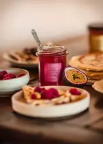 Raspberry passion tea jelly