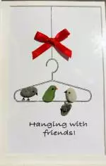 Hanging with Friends White Frame image